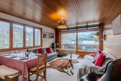 Image de Appartement 3* à 5 min du centre de Morzine, balcon, 2 chambres, parking, service inclus