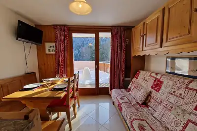 Image de Joli T2 classé 1* au pied des pistes et téléphérique de Nyon - Morzine, avec parking et wifi