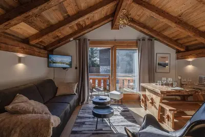 Image de Chalet de charme rénové, centre Morzine, 4 pers, proche remontées mécaniques, parking inclus