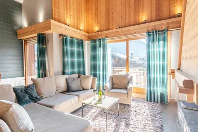Image de Superbe Duplex T5 Rénové, 10 Pers, Garage, à 2 Pas du Centre de Morzine