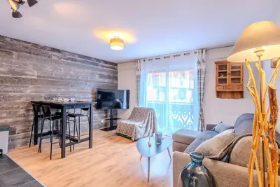 Image de Studio-cabine rénové en centre, 200m des pistes, pour 4 personnes - Morzine