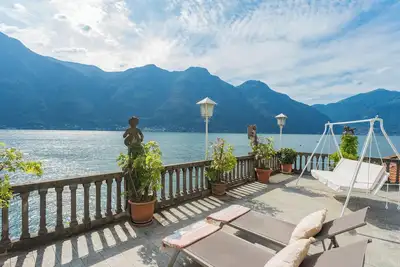 Image de Terrace on Orrido di Nesso Waterfall