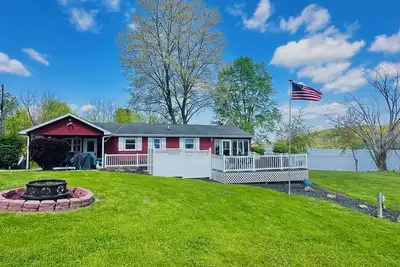 Image de Vue sur Lac-Maison-Salle de bain privée séparée