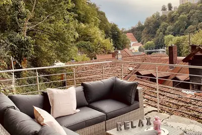 Image de Appartement \"Felix Living 7\" avec terrasse privée et Wi-Fi