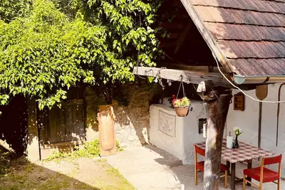 A 100-year-old farmhouse located next to the Bükk National Park.