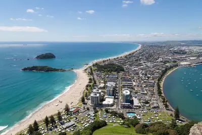 Image de Sand Dune Sanctuary. Situated directly across the road from Papamoa Beach