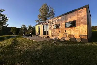 Image de Chalet au Lac Eixendorf avec Barbecue