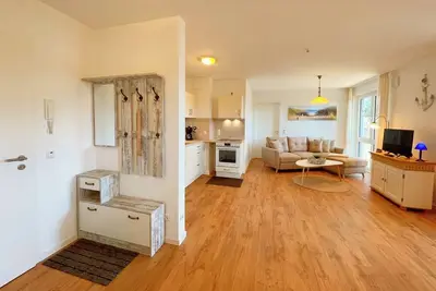 Image de 63qm Große, Barrierefreie, Hochwertige 2-zimmer Ferienwohnung, für 2 Personen ge