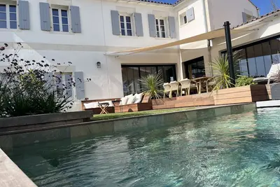 Image de Maison de village Neuve Île de Ré Piscine chauffée 400 m du Marché et port