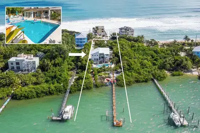 Image de Gardens @ Bathtub Beach: 11br\/7ba Ocean2River, Pool, Spa, Elevator, Dock, Beach!
