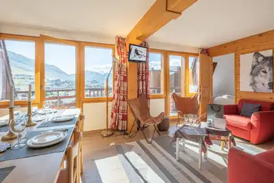 Image de Appartement centre station, parking, 2 chambres