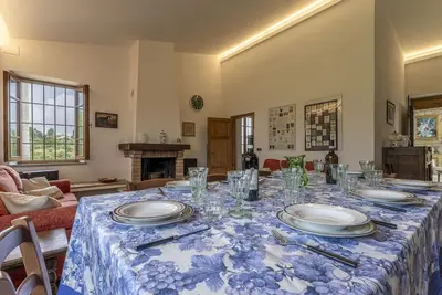 Maison de vacances privée avec climatisation, piscine privée, Wifi, patio, vue panoramique