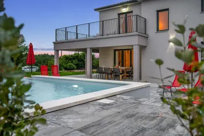 Image de Maison de vacances Labin pour 1 - 8 personnes avec 4 chambres à coucher - Maison de vacances
