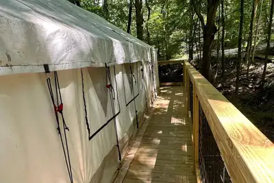 Image de Valley Overlook - Glamping Tent N1 - the heart of Cuyahoga Valley National Park