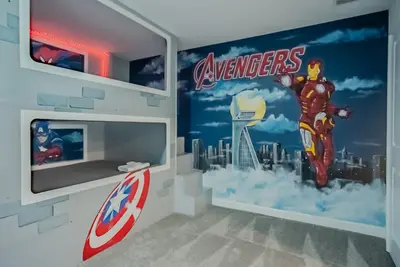 Special Offer! Themed Br/Private Pool/Spa 4545tb