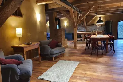 Image de Cozy fieldstone barn for family reunions - Barn 27 in Krebsow