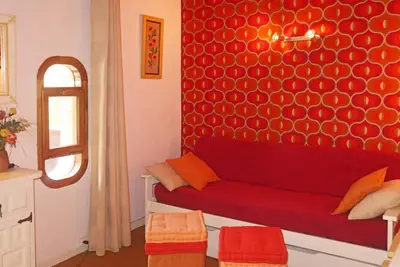 Image de 50m du centre station, 3ème étage, vue montagne, balcon, télévision, 30m², Les Orres