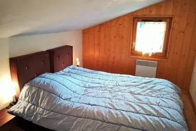 Image de À 150m des pistes de ski, 3ème étage, vue pistes de ski, balcon, télévision, casier à ski, 44m²