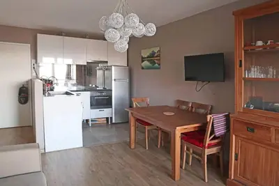 Image de 50m du centre station, 6ème étage, vue montagne, balcon, télévision, 60m², Les Orres