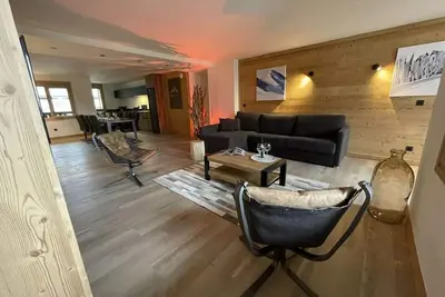 Image de Wifi, 100m du centre station, balcon, télévision, casier à ski, 140m², La Plagne