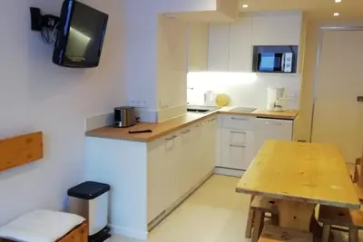 Image de 200m du centre station, Rez-de-chaussée, balcon, télévision, casier à ski, 35m², Les Arcs