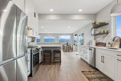 Beautiful 6/5 home over looking Flathead Lake.