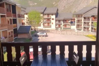 Image de Studio cosy à Valloire, 4 pers, proche remontées & centres, balcon, parking