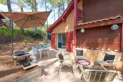 Image de Maison pour 4 avec piscine Ă Lacanau