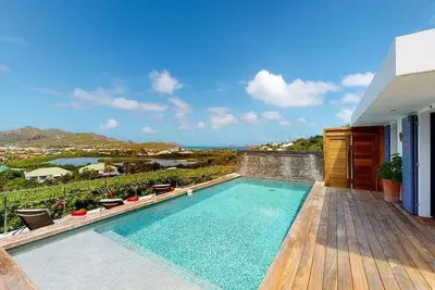 Image de Fun & Sun- a newly-built, 3-bedroom villa in St. Jean with ocean views