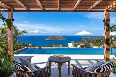 Image de Les Roches- newly-built, 5-bedroom in the hills of Colombier with lots of privac