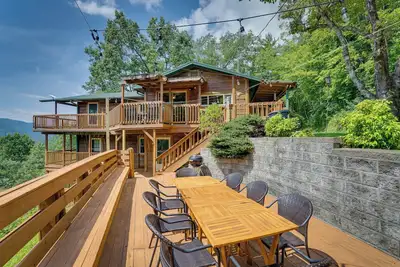Image de 'Skyview Retreat' Cabin w/ Mountain Views!