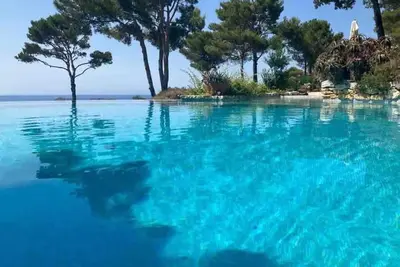 Image de Magnificent sea view St. Florent 2 individual houses with many terraces and pool