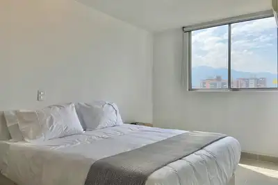 Image de Great View Apartment in Medellin, El poblado, Pet-friendly, 1Br/ Equiped Kitchen