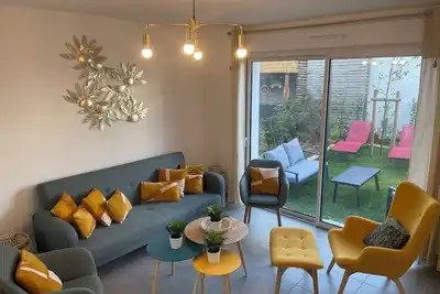 Image de Charmante maison familiale située à côté d’un grand  parc et de la plage