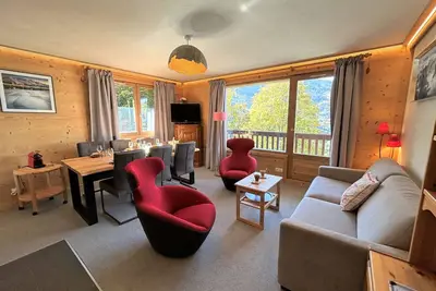 Image de Appartement familial 4 pièces, ski-in/ski-out, 8 pers, Méribel