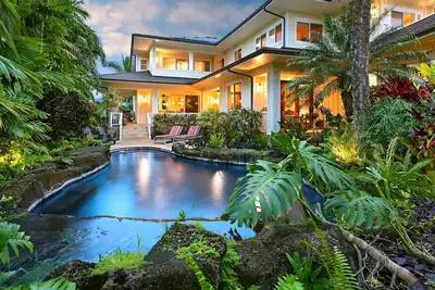Pinnacle at Poipu -  Luxury Estate w/  Ocean Views and Salt Water Oasis Pool!