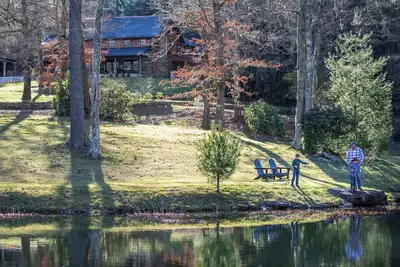 Image de The Peregrine: Flat Mountain Farm - expansive luxury home on historic 28 acre rhododendron farm