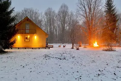 Image de Walking distance to Betsie River & 10 minutes to Lake Michigan & Crystal Mnt!