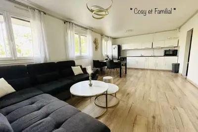 Image de Appartement 70m2 Cosy Famillial à Ermont