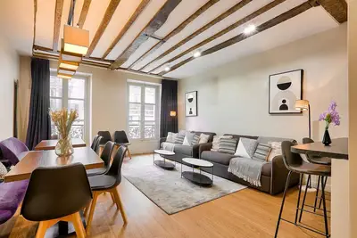 Image de Urban Flat 73 - Spacious 4 Bdr Parisian Apartment near Les Halles Rivoli
