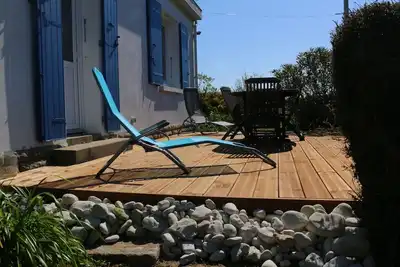 Image de Oléron, La Brée les Bains, Maison 400m de la Plage sur Terrain 2000m2