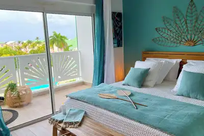 Image de Appartement Nakupenda - Duplex de charme Ă Orient Bay, 2 minutes de la plage