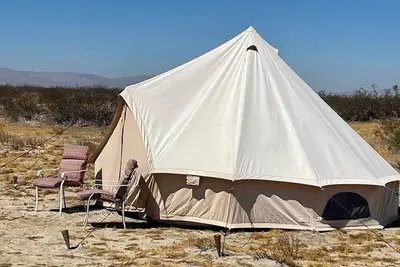Image de Stargazers delight  at desert🏜 yurt with great sunsets and open landscape