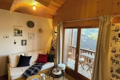 Image de Le Nid St-Gervais - Charmant duplex avec vue montagne
