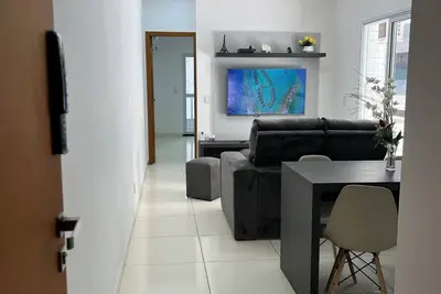 Image de Apartment with backyard and gourmet area Beautiful and cozy in Canto do Forte!