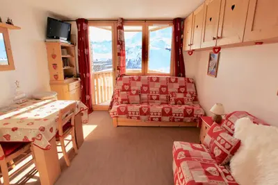 Image de Charmant studio 4 personnes avec Wifi à Avoriaz