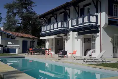 Image de Villa basque avec piscine - Chiberta à Anglet