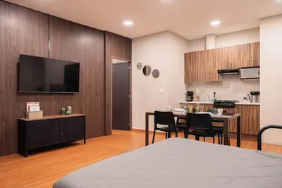 Image de 307 Spacious Ac apt Historic Cdmx Rooftop