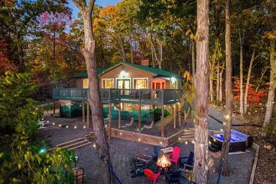 Image de Blue Ridge Mountain Lodge - Mtn View\/Hot tub\/Sauna\/Game Room\/Fire Pit
