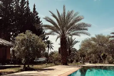 Authentic castle in the south of Morocco located in the Palmeraie of Skoura.
